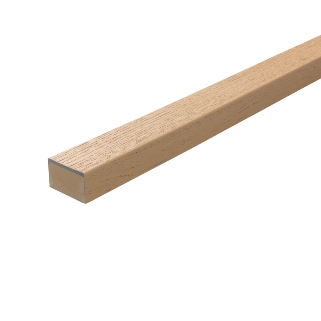 Edging Sample Square Millboard Flexible Square Composite Decking Edging - 2400x50x32mm ...