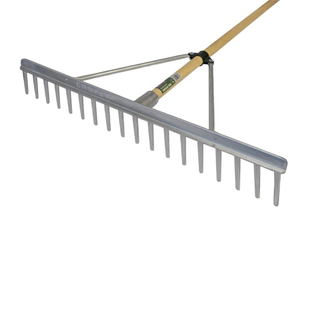 Aldi Rake Aluminium Landscape Rake and Handle Product