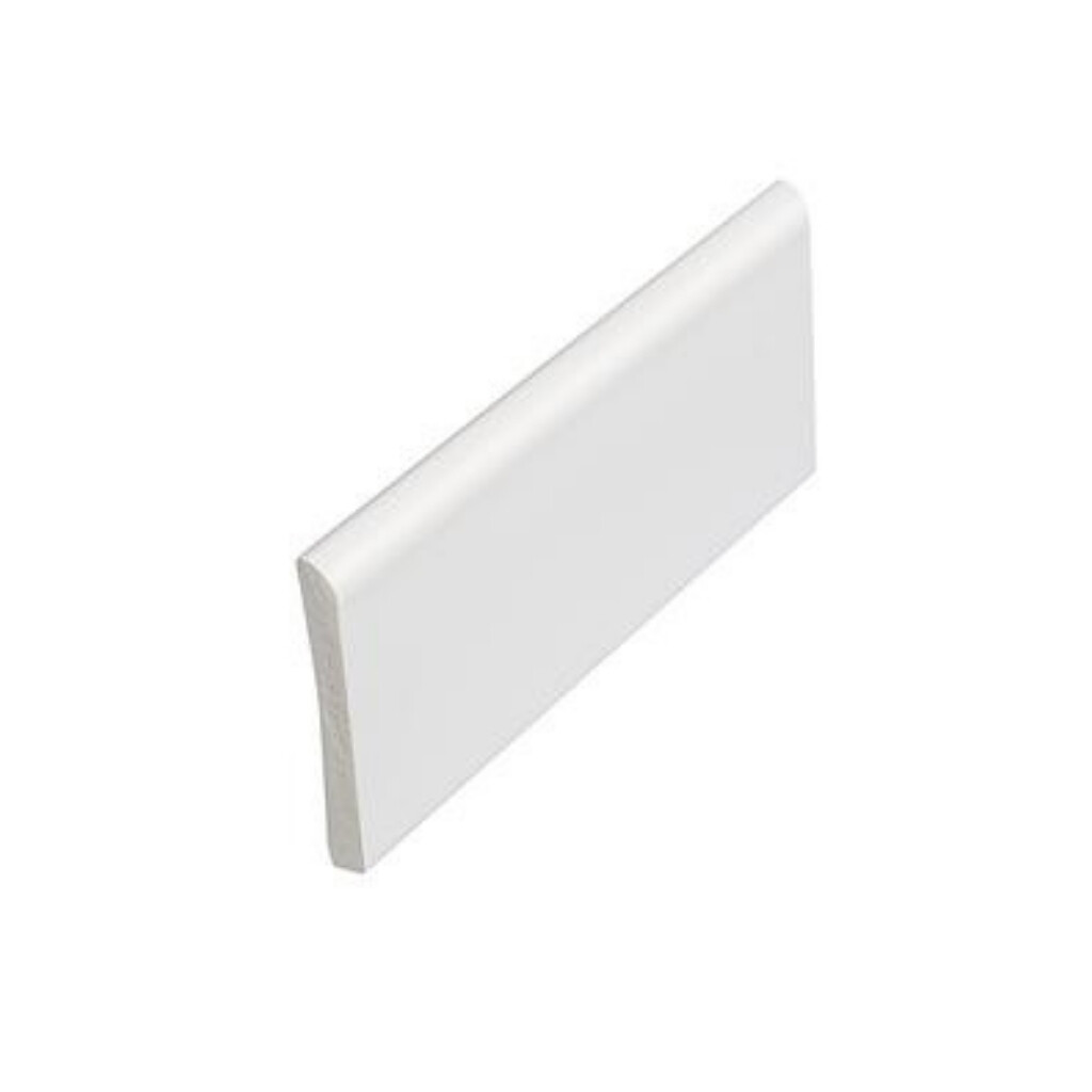 Kestrel uPVC Flat Back Windowline Architrave - 5000 x 45 x 6mm - White ...